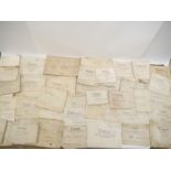 (Diss) Forty 18th & 19th Century vellum documents,