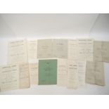 A packet of sale particulars for Carleton Rode, Great Moulton, Hepworth, Gissing,