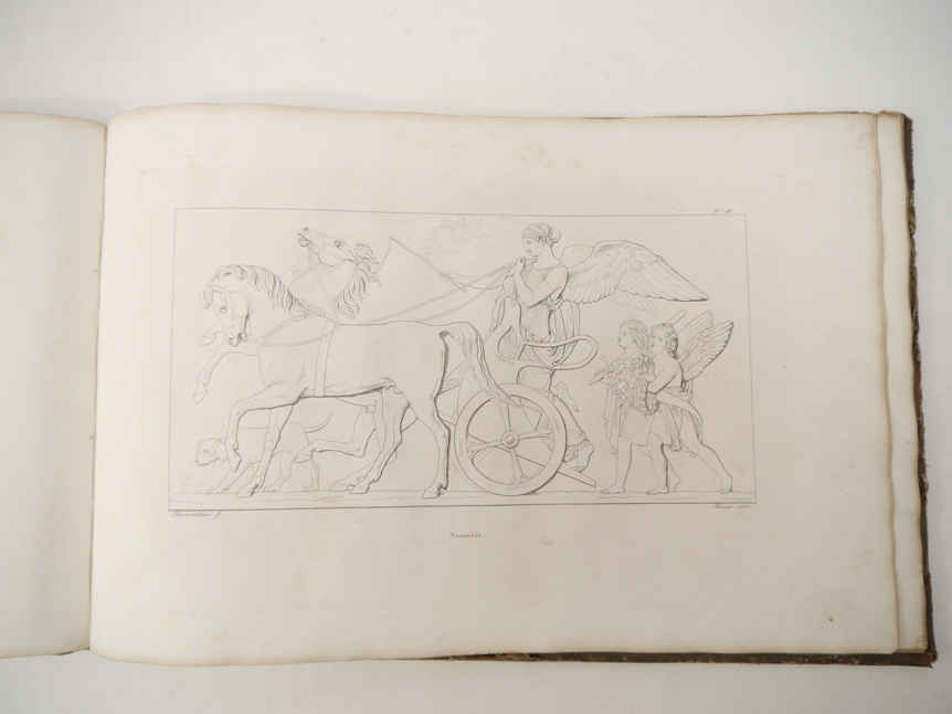 Bertel Thorvaldsen (1770-1844), oblong folio volume of engravings by Danish neo classicist sculptor - Image 9 of 15