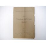 The Darsham Hall Estate, Suffolk, 1912 sale catalogue, by direction of the Earl of Stradbroke, 1,