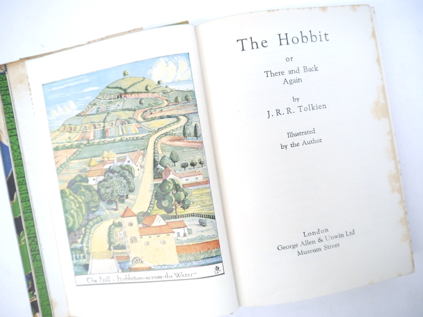 J.R.R. Tolkien: 'The Hobbit', London, George Allen & Unwin, 1955, 7th impression overall - Image 2 of 11