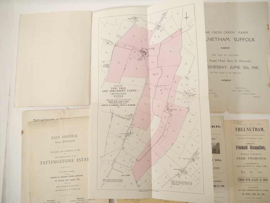 Tattingstone Estate sale particulars, east Suffolk, 1950, by direction of A.P. - Image 3 of 3