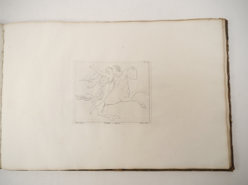 Bertel Thorvaldsen (1770-1844), oblong folio volume of engravings by Danish neo classicist sculptor - Image 11 of 15