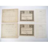 (Royalty, Coronation of Edward VII, Earl Marshal's Office), a collection of original tickets,