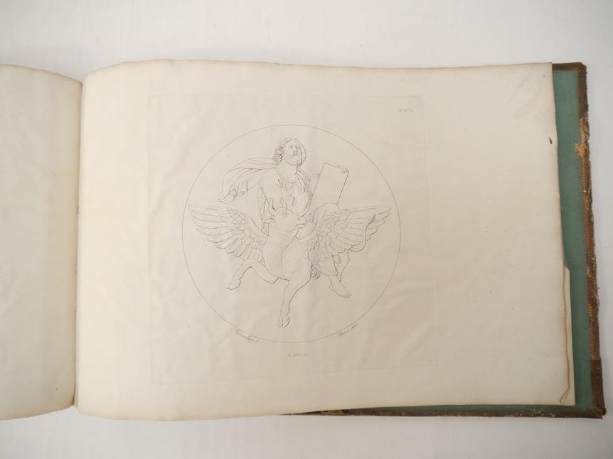 Bertel Thorvaldsen (1770-1844), oblong folio volume of engravings by Danish neo classicist sculptor - Image 13 of 15