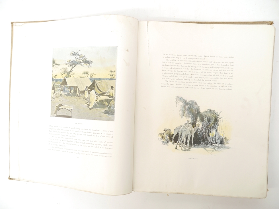 Count Joseph Potocki: 'Sport in Somaliland', London, Rowland Ward, 1900, 1st edition in English, - Image 19 of 40