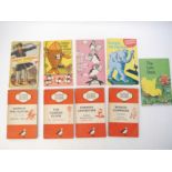 First editions of the first four Puffin Story Books for children,