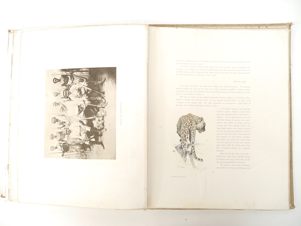 Count Joseph Potocki: 'Sport in Somaliland', London, Rowland Ward, 1900, 1st edition in English, - Image 6 of 40