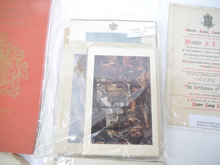 A large quantity of Royalty ephemera, Queen Victoria to Queen Elizabeth II, - Image 3 of 12