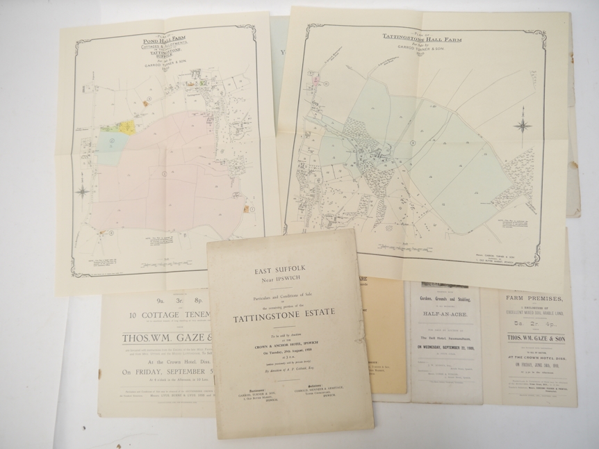 Tattingstone Estate sale particulars, east Suffolk, 1950, by direction of A.P. - Image 2 of 3