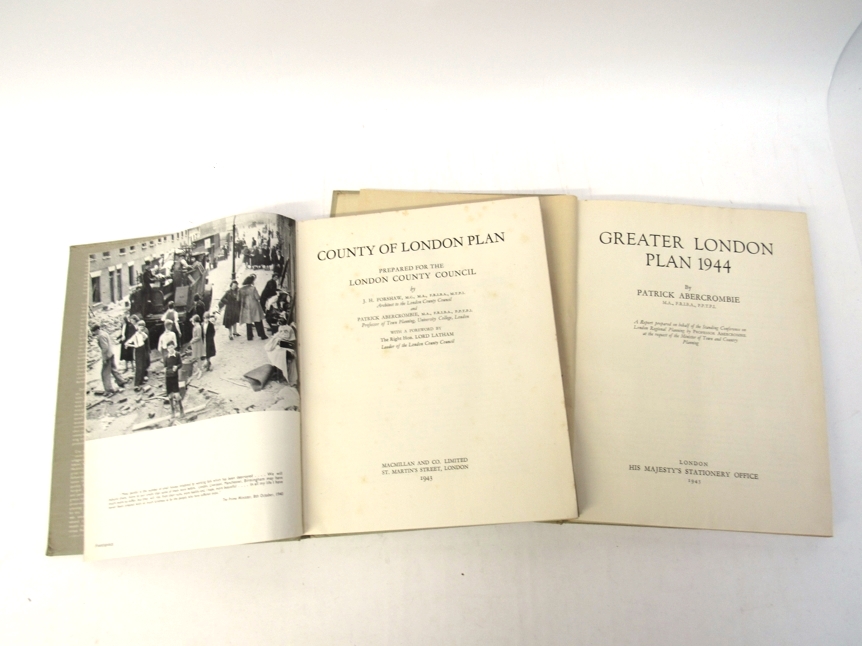 A collection of volumes relating to London and environs, including 'County of London Plan', - Image 8 of 24