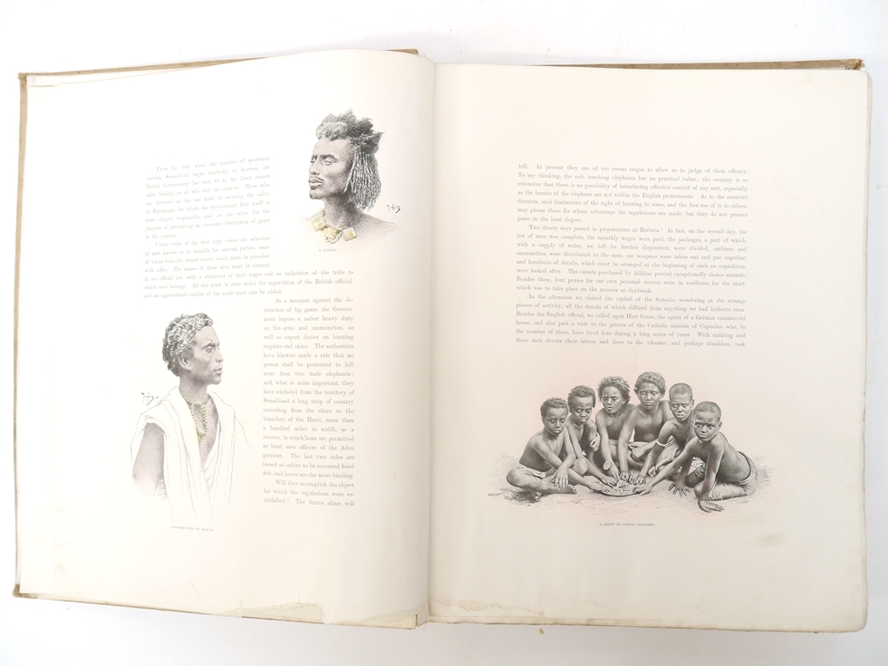 Count Joseph Potocki: 'Sport in Somaliland', London, Rowland Ward, 1900, 1st edition in English, - Image 16 of 40