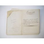 (Horatio Nelson) A copy of an attested copy of Settlement on the marriage of William Suckling Esq.
