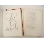 (Botanical) Benjamin Delessert: 'Icones Selectae Plantarum', Paris, 1820-1823, 1st edition,