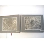 An ornithologist's/naturalist's photograph album containing 50+ large monochrome photographs of