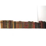 Collection of over thirty five 19th Century prize and other leather bindings (35+)