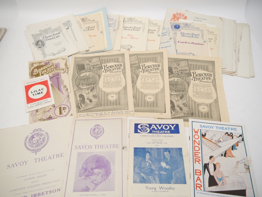 A collection of approximately 300 Edwardian-1950s theatre programmes and souvenir booklets/books, - Image 16 of 17