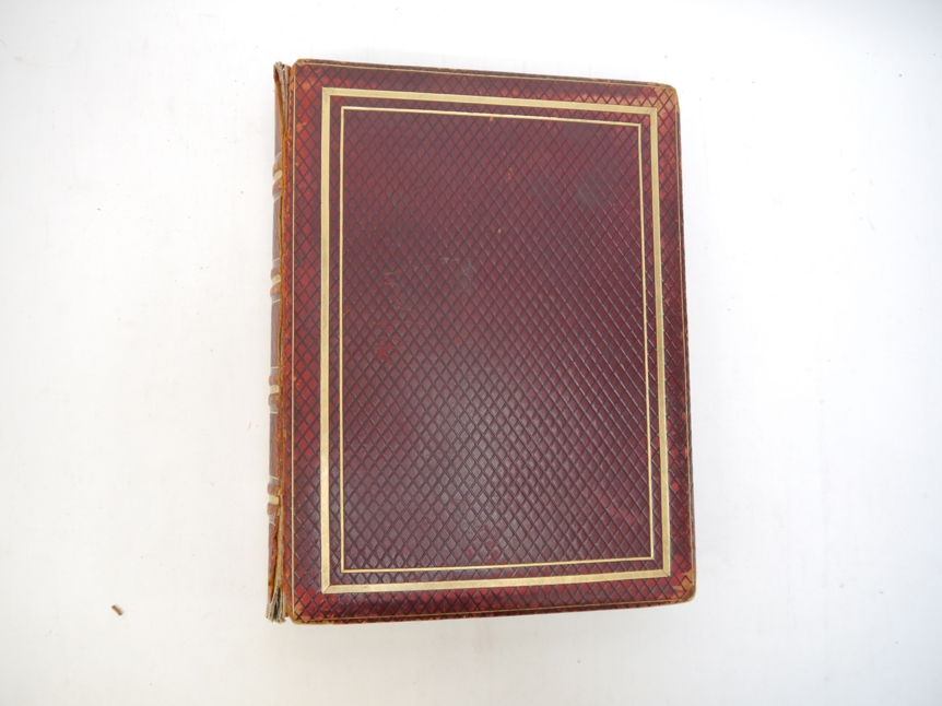 A Victorian photograph album containing over 130 mainly albumen print mounted photographs, c. - Image 18 of 18