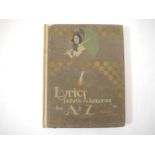 Edmund Dulac: 'Lyrics Pathetic & Humorous from A to Z', London, Frederick Warne, 1908, 1st edition,