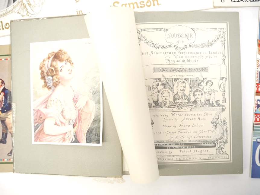 A collection of approximately 300 Edwardian-1950s theatre programmes and souvenir booklets/books, - Image 5 of 17