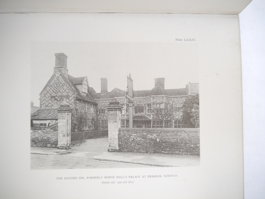 Basil Oliver: 'Old Houses and Village Buildings in East Anglia', 1912, - Image 8 of 8