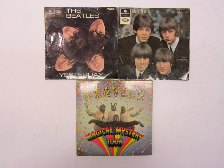 THE BEATLES: Three 7" EP's to include 'Yesterday' GEP 8948, 'Beatles For Sale (No.