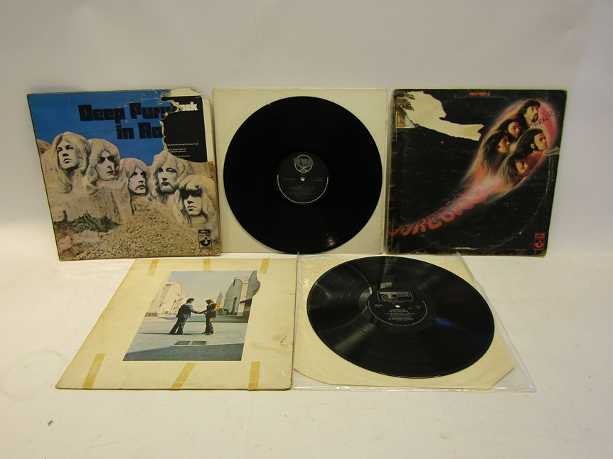 Five assorted LP's to included Black Sabbath 'Black Sabbath' (no sleeve),