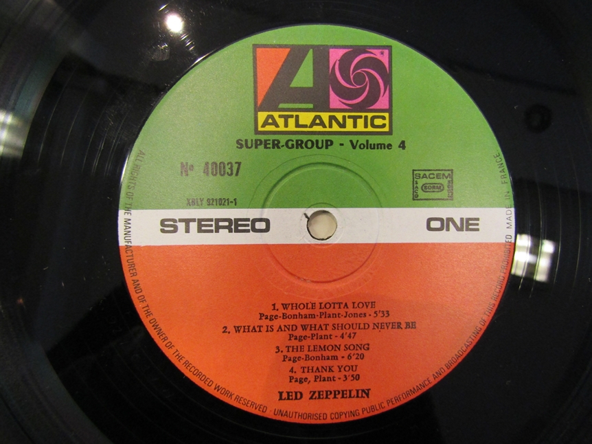 LED ZEPPELIN: Four LP's to include 'Led Zeppelin' plum Atlantic labels 58871, - Image 3 of 5