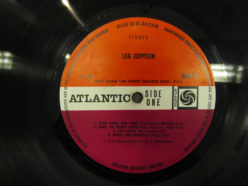 LED ZEPPELIN: Four LP's to include 'Led Zeppelin' plum Atlantic labels 58871, - Image 2 of 5