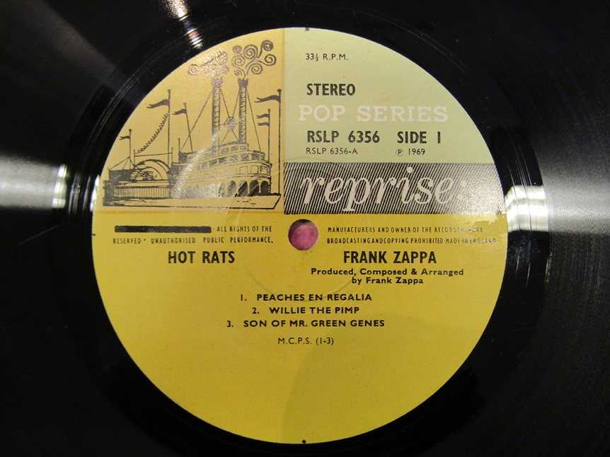 A collection of Prog and Jazz Rock LP's to include Frank Zappa 'Hot Rats' RSLP 6356, - Image 4 of 7