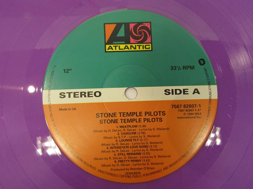 STONE TEMPLE PILOTS: 'Purple' LP on limited edition purple vinyl with printed lyric inner, - Image 2 of 2