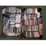 Two boxes of cassettes including Lou Reed/John Cale, Jesus Jones, Aswad, The Blow Monkeys,