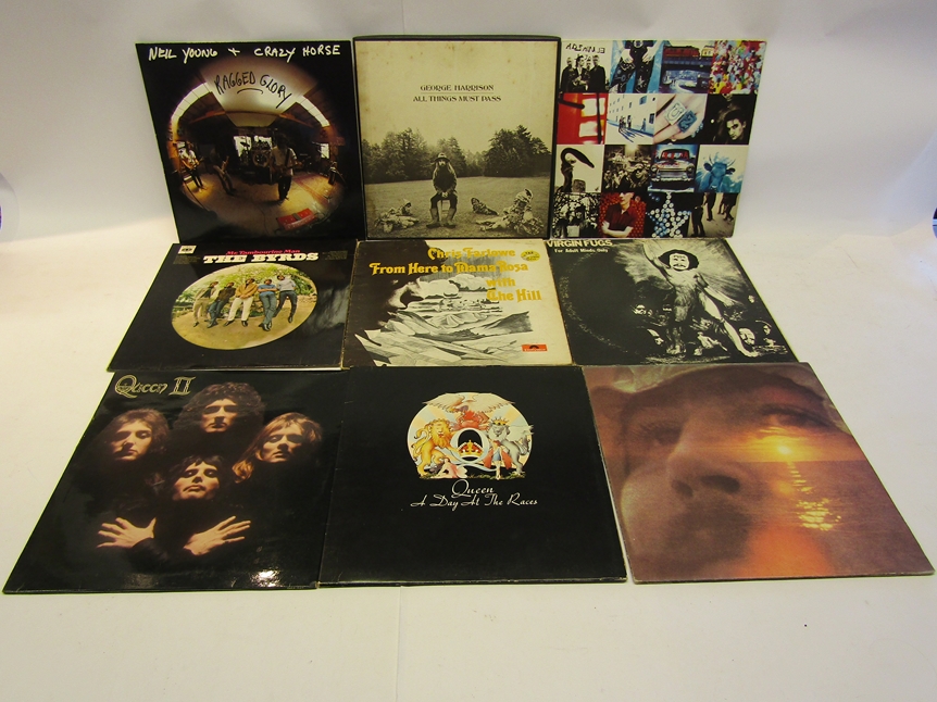 A collection of assorted LP's to include The Byrds 'Mr Tambourine Man' BPG 62571,