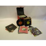 A collection of mixed 7" singles including John Lennon, Bob and Earl, Tony Tribe/Rudies,