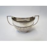 A Robert & Belk silver twin handled sugar bowl, Sheffield 1902,