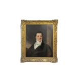 A 19th Century oil on canvas portrait of a gentleman, believed to be Thomas Bromsall-Hue.