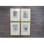 After John Cyril Harrison (1898-1985) A set of four prints produced by the Norfolk Naturalists