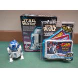 1990's Star Wars toys and collectables incluidng boxed Tiger R2-D2 Data Droid,