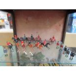 A collection of Britains Hunt Series lead figures