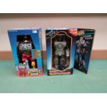 Two boxed battery operated robots to include "Galaxy Robot Ranger" and "Robot Commander"