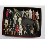 Twenty two loose vintage Star Wars figures