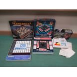 Three boxed Ideal Toys electronic games; Electronic Detective,