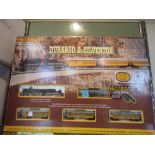 A boxed Bachmann N gauge Durango & Silverton train set
