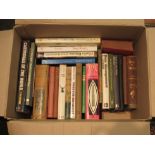 A box of shooting, hunting and natural history books, including Bryden 'Enchantments of the Field',