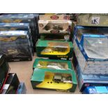 Seven assorted boxed Solido diecast military vehicles including The Famous Battles Collection and
