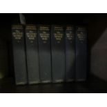 Winston Churchill 'The Second World War', Cassell, 1948-1954, 1st edition, 6 volumes, uniform
