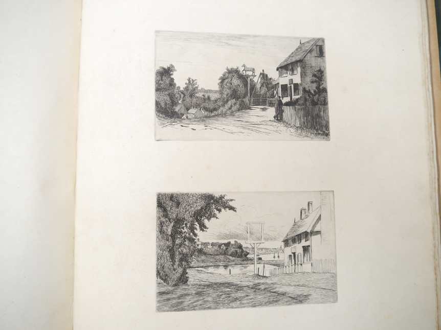 (East Anglia), Edwin Edwards: 'Old Inns. Etched by Edwin Edwards. - Image 6 of 8