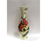 A Moorcroft Demeter Collectors Club vase, designed by Emma Bossons, some crazing, 21.5cm tall, boxed