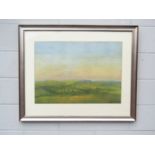 KEN HILDREW (XX) A framed and glazed watercolour landscape study. Signed bottom right. Image size