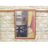 JILL JACKSON (b.1935 - Norfolk & Norwich Art Circle) A framed and glazed acrylic on board